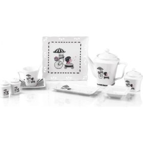 Resim Taç Carpe Diem Visita 34 Parça Kahvaltı Takımı 