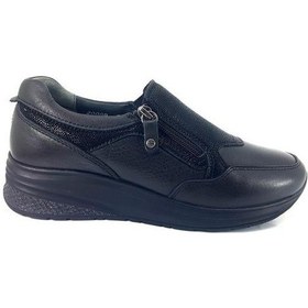 Resim Forelli Melda Günlük Anatomik Bayan Ayakkabı-siyah 