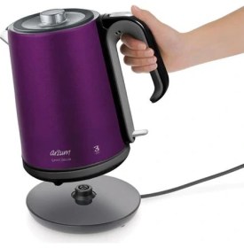 Resim Arzum AR3042 Çaycı Delux Mürdüm Çay Makinesi 