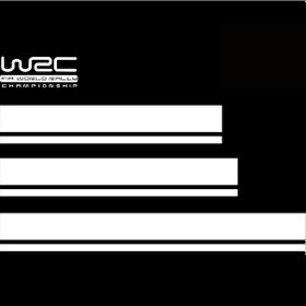 Resim Reedark "özel Araç Dekoru: Dayanıklı Pvc Yarış Çizgili Dekal Seti" 