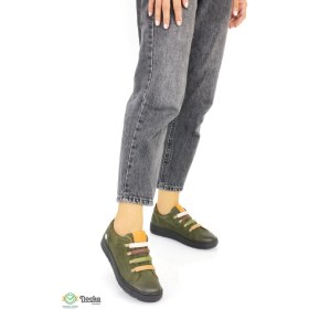 Resim Mammamia Kadın Hakiki Deri Günlük Bağcıksız Spor Tarz Mevsimlik Ortopedik Ayakkabı M25/KA85 