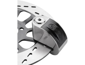 Resim ZOVII ZOVII Zt6 | Gri 120 Db Alarmlı Motosiklet Disk Kilidi - Hatırlatma Kablolu Çelik Güvenlik Kilidi 