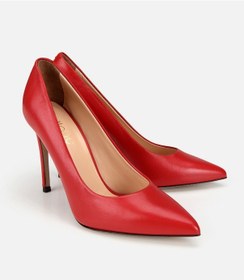 Resim Hotiç Kadın Deri Kırmızı Yüksek Topuklu Stiletto 01ayh322810a750 01ayh322810a750 