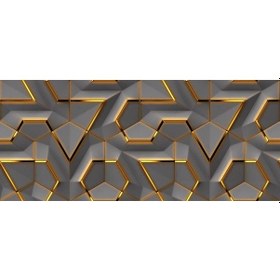Resim 3 Boyutlu Geometrik Desen Duvar Kağıdı (397103952) 