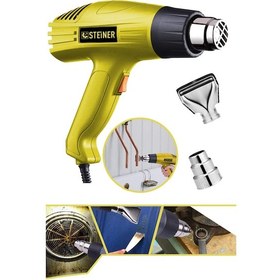 Resim Steiner 3000 Watt 2 Kademeli Profesyonel Sıcak Hava Isı Tabancası N11.414 