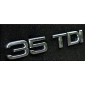 Resim 3 5 Tdı Krom Bagaj Yazısı 3a 3d 3abs 