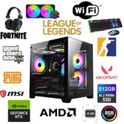 Resim MSI DFS Gaming ECO 66X RYZEN 5 5600X-B550M-RTX 5060 8GB-16GB RAM-512GB M.2-SIVI SOĞUTMALI-OYUNCU BİLGİSA 