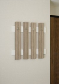 Resim Duvar Askılığı Askılık Portmanto Antre Askılık Vestiyer Anahtarlık Cordoba - Beyaz 