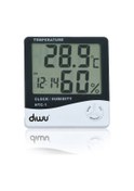 Resim Diwu Htc-1 Saatli Nem Ölçer ve Termometre 