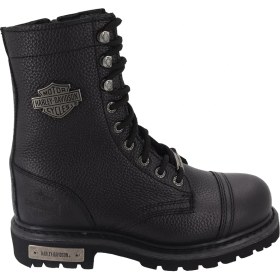Resim Harley Davidson Coolmar Siyah Baskılı Deri 025M100553 