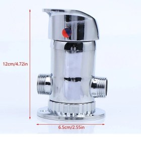 Resim Willowhaven Güneş Enerjili Su Isıtıcı 3 Yollu Duş Bataryası A2 Karıştırıcı Vana 