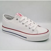 Resim Benetton 30196 Beyaz Kadın Sneaker Spor Ayakkabı Beyaz 