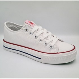 Resim Benetton 30196 Beyaz Kadın Sneaker Spor Ayakkabı Beyaz 