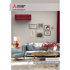 Resim Mitsubishi Electric M.Electric Legendera Duru Beyaz Model 9000 Btu Split Duvar Tipi Klima (Wi-Fi) (10 Yıl Garanti) 