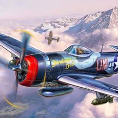 Resim Revell Model Set 1:144 P-47M Thunderbolt 63984 