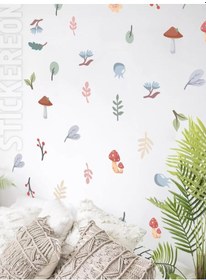 Resim Stıckereon Dekor İçin Duvar İç Mekan Stickerları 213045737 Kahverengi 