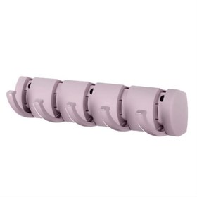 Resim BUFFER® Pratik Kolay Vida Gerektirmeyen Çok Amaçlı Mutfak Banyo Askısı 5 Kancalı 