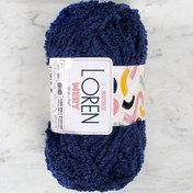 Resim Loren Mery Petrol Mavisi El Örgü İpi - M417 - 34322 