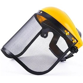 Resim Snapbuy Paslanmaz Çelik Bahçe Çim Makası - Tam Yüz Koruyucu Maske, Sıçrama Geçirmez Yüz Ekrankırmızıaçık Kırmızı 