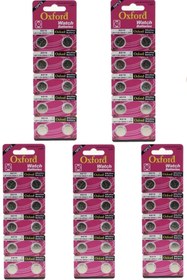 Resim Oxford 50 Adet 189 Alkaline Lr54 Ag10 V10ga Lr 1130 389 Sr1130 Düğme Terazi Saat Baskül Oyuncak Pili 