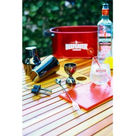Resim TheBRoParlak Siyah French Kokteyl Seti Shaker ,30/60 ml Kupa Jigger, Çatallı Bar Kaşığı ve Şişe Dökücü 