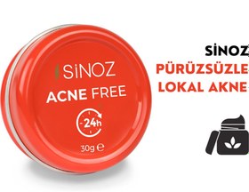 Resim Sinoz Acne Free Krem 30 gr 