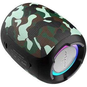 Resim Zealot S53 Kamuflaj Mini Bluetooth Hoparlör Taşınabilir Kablosuz Sütun Su Geçirmez Hıfı Kayıpsız Ses Kalitesi Stereo Subwoofer Hoparlör 