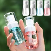 Resim 4 adet 30 ml Seyahat Sprey Şişesi Seti Taşınabilir Doldurulabilir Kozmetik Atomizer, Nemlendirici Sprey, Boş Mini Sprey Kapları, Çeşitli Renkler, Makyaj ve Cilt Bakımı İçin 