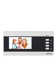 Resim Netelsan 2 Daire Görünütlü 4.3" Inç Diafon Seti 