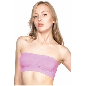 Resim Fuşya Mı Emay 4002 Soft Straplez Büstiyer Fuşya 