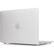 Resim Arabulalaca Macbook Pro 15" A1990 Kılıf Ön Arka Mat Doku Case 2018 Tuochbar 