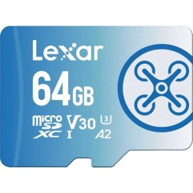 Resim Lexar 64GB microSD FLY 1066X 160MB/s Okuma 90MB/s Yazma Yüksek Performans Hafıza Kartı LMSFLYX064G-BNNNG 