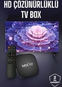Resim NOY TV Box Android Uyumlu 4 Çekirdekli WİFİ Bağlantılı 4K 