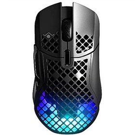 Resim SteelSeries Aerox 5 Kablosuz Oyuncu Mouse Siyah 