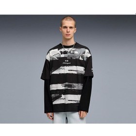 Resim Puma Bmw Mms Lifestyle Tee Erkek Günlük Tişört 63480601 Siyah Siyah 