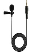 Resim Microcase Lavalier Serisi 3.5 mm Profesyonel Youtuber Yaka Mikrofonu 1.5 Metre Al2524 