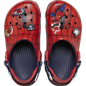 Resim Crocs Kız Çocuk Spiderman All Terrain Terlik Kırmızı Düz Topuklu Konforlu Tasarım CS208786 