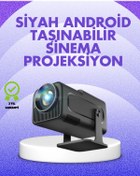 Resim Genel Markalar 180° Dönebilen Gövde Tasarımıyla Tavan Yansıtmalı Taşınabilir Projektör 