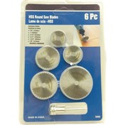 Resim Light up 6 PARÇA MİNİ YUVARLAK TESTERE BIÇAKLARI 22---44MM 