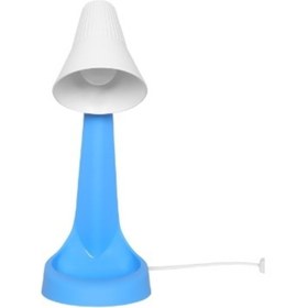 Resim Lorin Ders Çalışma Masası Lambası Kitap Okuma Masa Lambası Zita Kuzey Kademeli Hareketli Başlık Mavi 