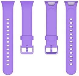 Resim Gpack Xiaomi Mi Band 7 Pro ile Uyumlu Kordon, Mat Klasik Silikon, Kırmızı 