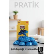 Resim Skygo 8 li KUTULU Pratik Galoş Tek Kullanımlık Ayakkabı Kılıfı – Hijyenik ve Pratik Koruma 