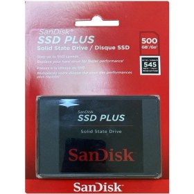 Resim Maxdora Sandisk 500GB SSD Plus 545MB-505MB-S SDSSDA-500G-G28 Sata 3 2.5" Harddisk 