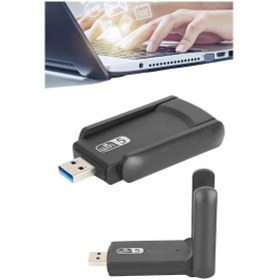 Resim Zengemtx Wifi Adaptörü Bt5.0 Wifi 2'si Bir Arada Çift Bantlı Çift Anten 