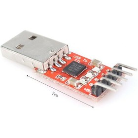 Resim Usb To Ttl Uart Çevirici Cp2102 Com Seri Port Çevirici Rs232 