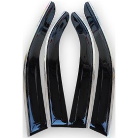 Resim Honda Jazz Düz Kromlu Cam Rüzgarlığı 2014-2019 Arası 