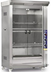 Resim Pimak Tüplü Kuzu Çevirme Makinesi 1 Şiş 115 X 60 X 90 Cm 