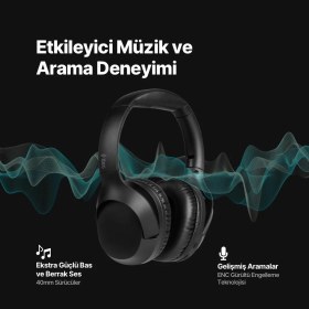 Resim Ttec Soundmax 3 Kulaküstü Kablosuz Bluetooth Kulaklık 