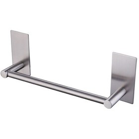 Resim Deltahome Paslanmaz Çelik 30cm Banyo Havluluk Askılık Inox Çelik 