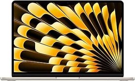 Resim Apple 2024 M3 çipli 13 inç MacBook Air Laptop: 13.6 inç Liquid Retina Ekran, 8 GB Birleşik Bellek, 512 GB SSD Depolama, 1080p FaceTime HD Kamera, Touch ID. Yıldız Işığı 